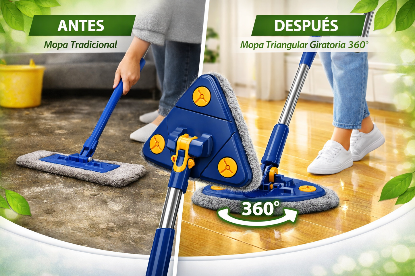 CleanMaster Pro™ | Limpia más rápido y con mejores resultados sin esfuerzo.