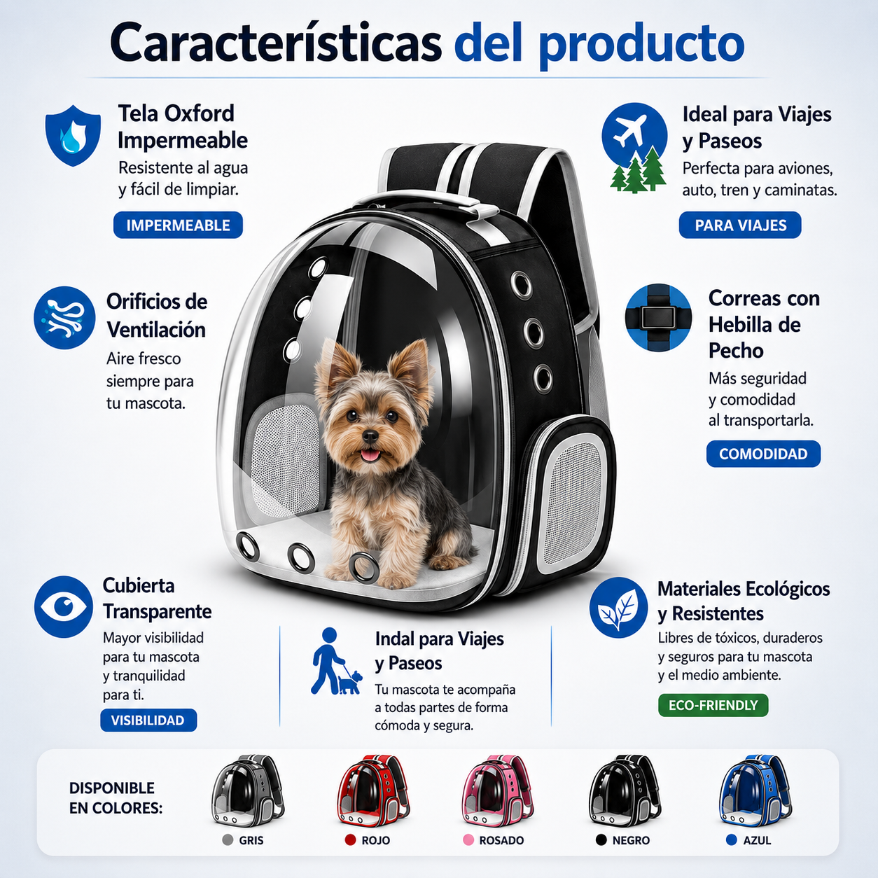 PetCarry™ | comodidad y seguridad para tu mascota donde vayas.