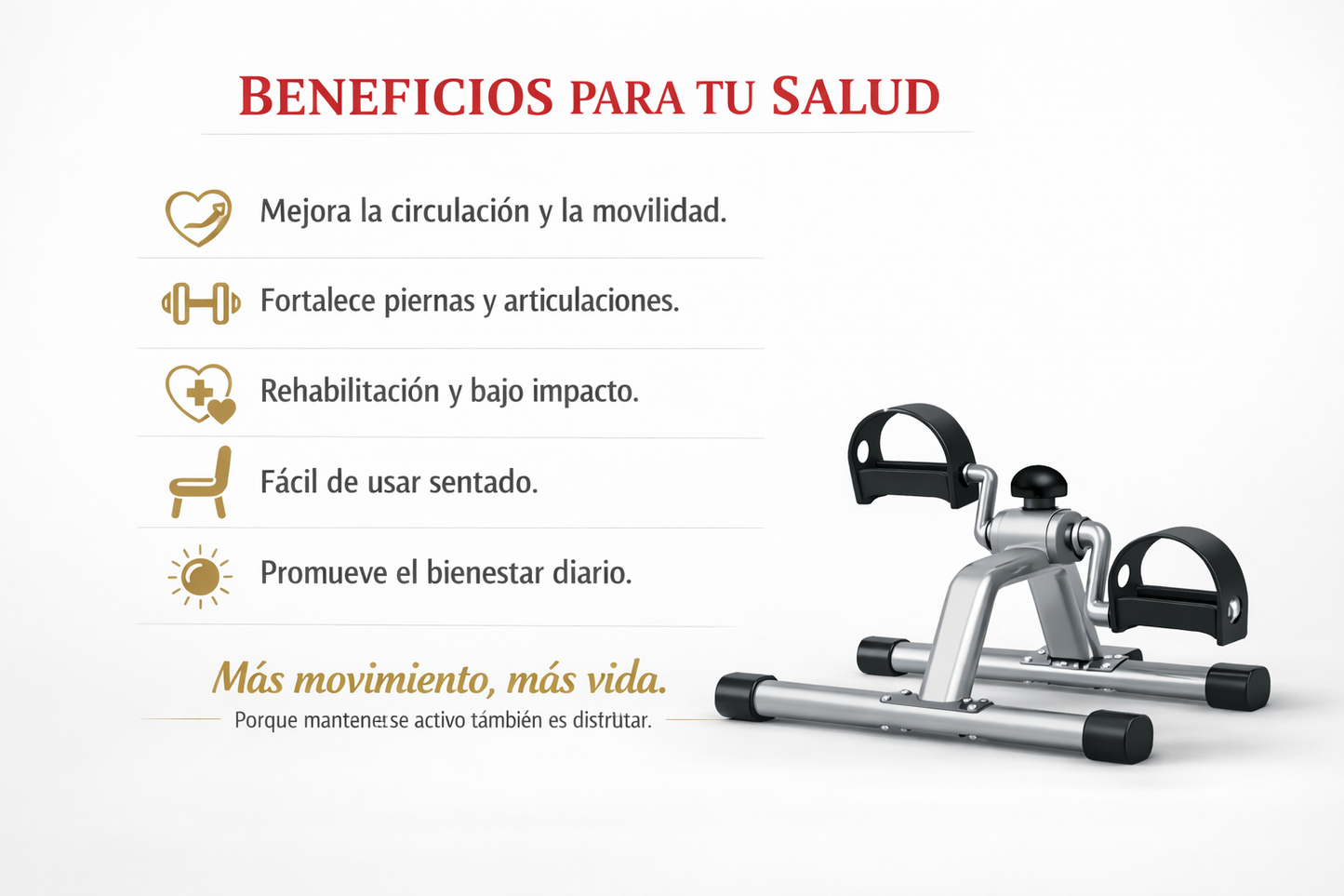 FitCycle Pro™ | Ejercita piernas y mejora tu resistencia sin salir de casa.