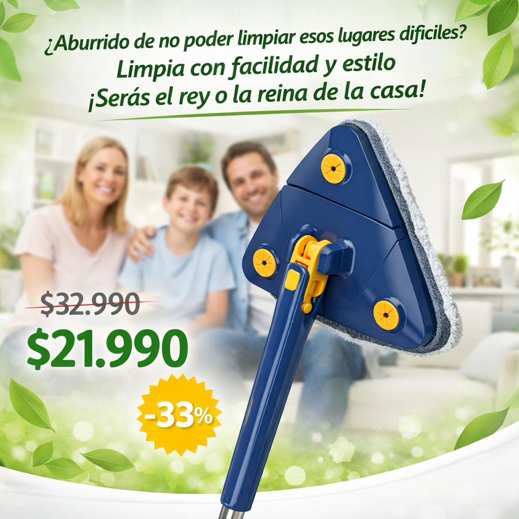 CleanMaster Pro™ | Limpia más rápido y con mejores resultados sin esfuerzo.